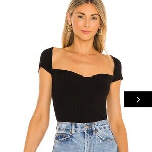 Superdown rachelle knit top, size Medium